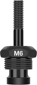 YUZES M6 Rivet Nut Tool Tip, Replacement Mandrel, Compatible with YUZES 20 Series Rivet Nut Tool