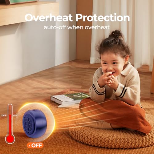 Calefactor Eléctrico Portátil Cerámico PTC 120V miniatura 6