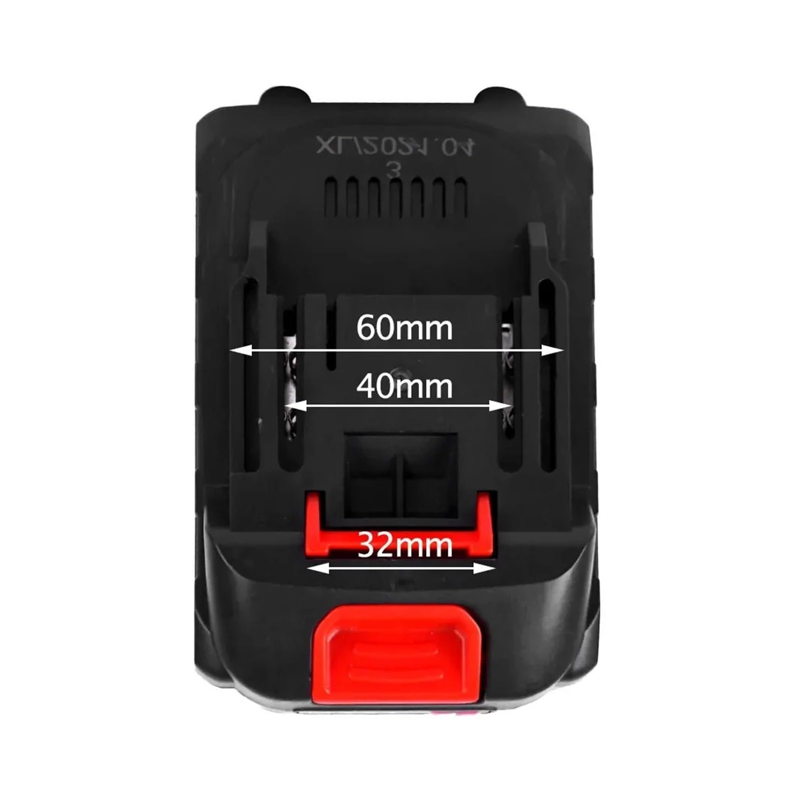 Batteria Ricaricabile Agli Ioni Di Litio Da 18 V Ad Alta Capacità Con Indicatore Di Batteria, Compatibile Con Makita, Batteria For Utensili Elettrici Senza Fili EUPlug(1 Battery)