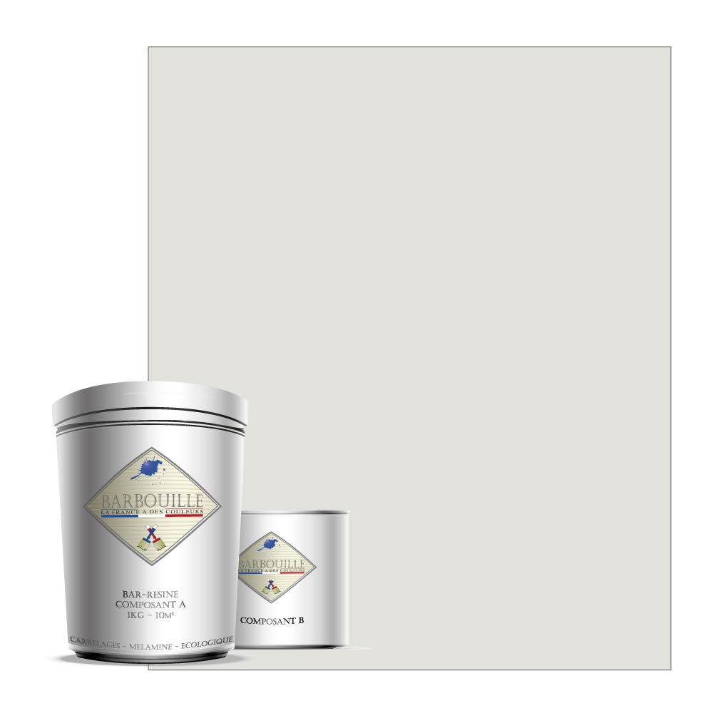 Peinture résine époxy haute résistance blanc brillant BAR-RESINE