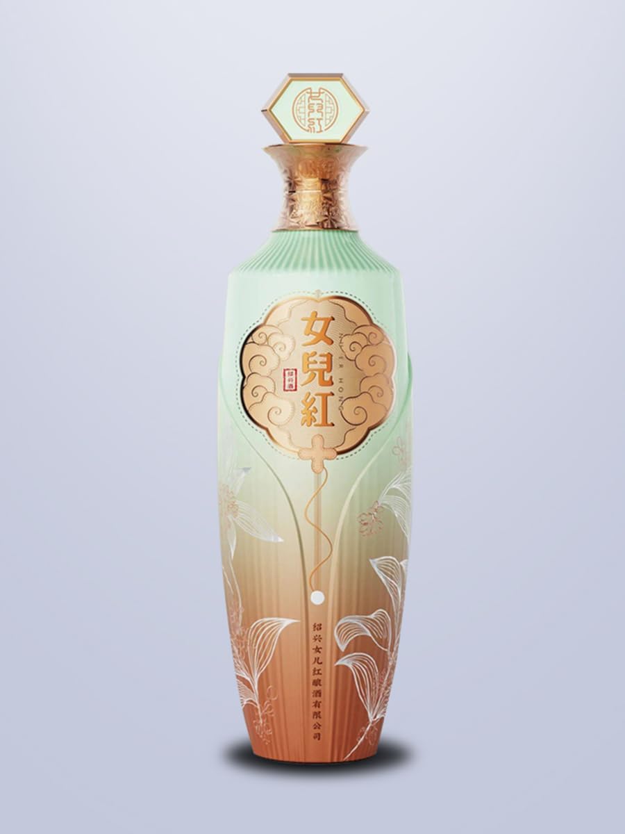 Amazon.co.jp: 紹興酒 18年熟成 女児紅 桂花林蔵典雅 500ml 壺入り