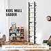 DOLEMODUO Wood Swedish Ladder, Wall Stall Bar for Kids and Adults, Suspension Trainer for Home, Gym, School and Clinics