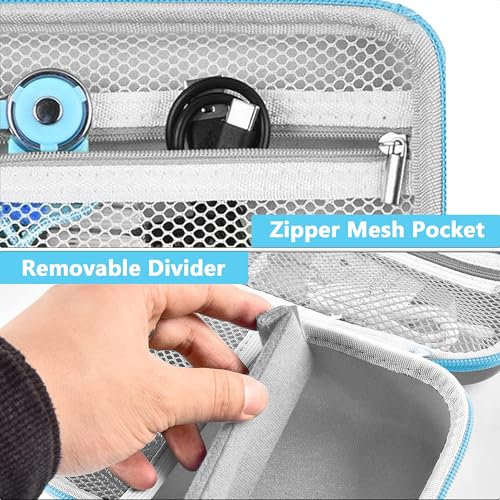 Funda para cámara infantil Leayjeen azul tiburón miniatura 5