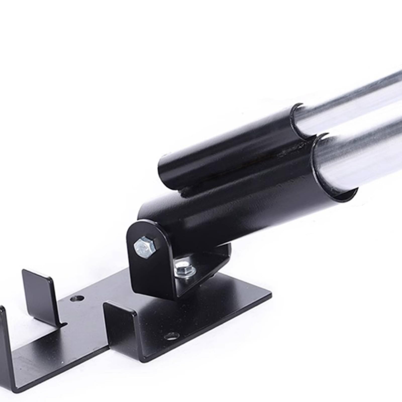 F Fityle Base para Equipos de Fitness Soporte de Barra Accesorio de Gimnasio Montura en Doble Placa Atornillable Adecuada Inclinado