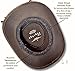 Oztrala Oiled Leather Hat Australian Outback Western Jacaru Cowboy WO HL11 US Brown