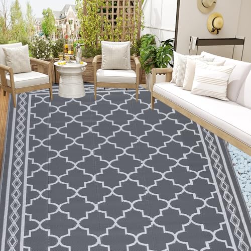 9x18 Reversible Waterproof Outdoor Rug