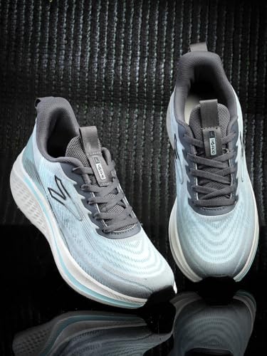 Image of Action | Athleo | BULLET-405 | Men's | Lace-Up | Running | Shoes | Stylish | Lightweight | Comfortable | Trendy | Sports | Shoes