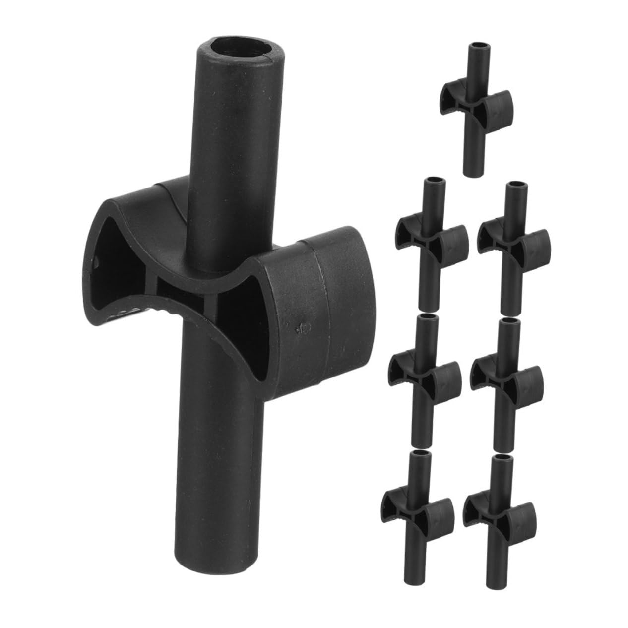 BRIGHTFUFU 8Pcs Trampoline Spacer Cross Shaped Plastic Gap Fillers for Enhanced Stability and Durability for Backyard Parks and Playground Use Boosts Jumping Experience