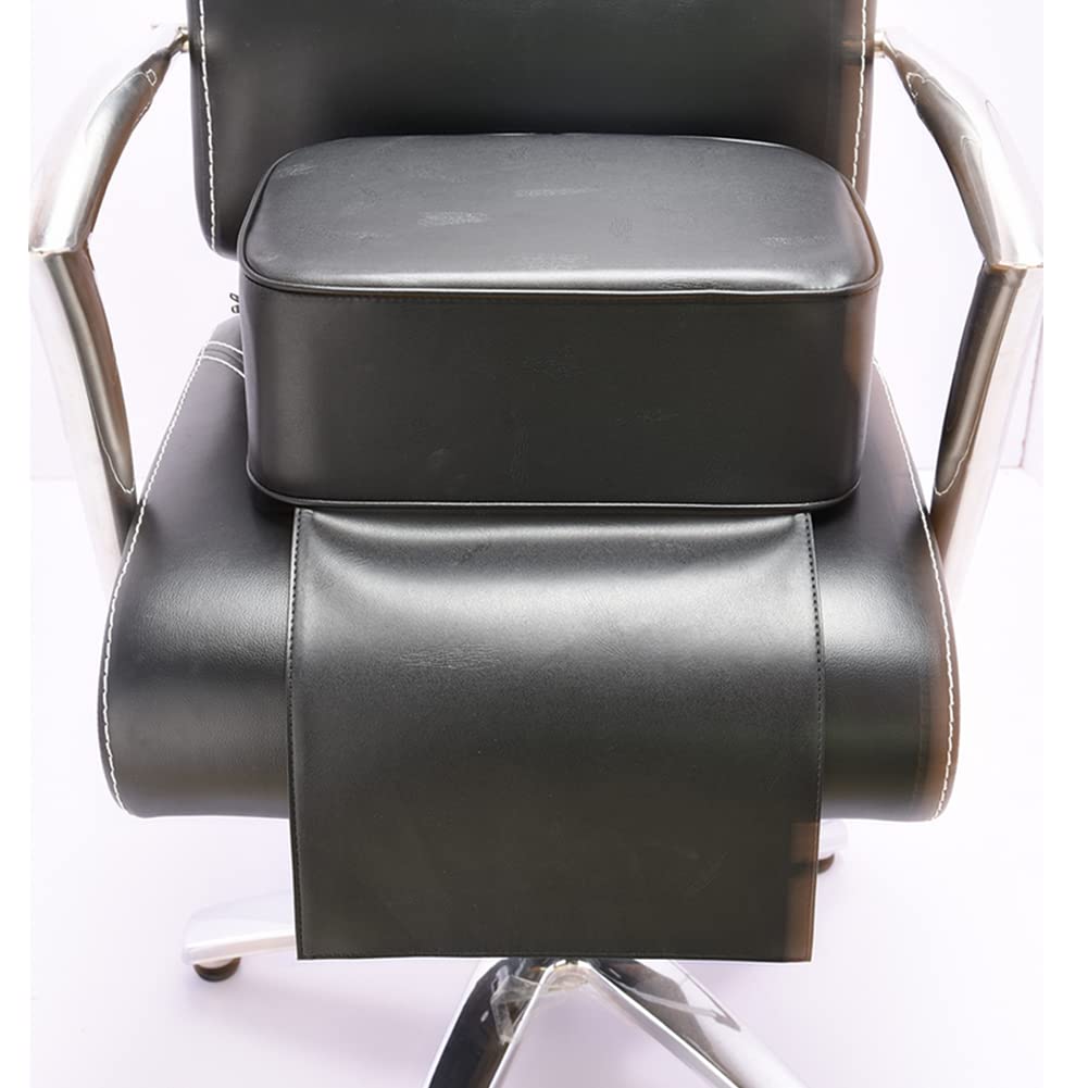 Sitzerhöhung für Friseursalon, Friseurstuhl, Kinder-Sitzkissen, Haarschneiden, Styling, Beauty-Spa-Ausrüstung, Schwarz