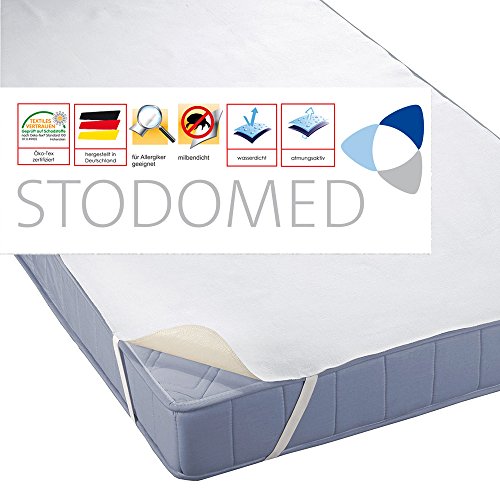 STODOMED Wasserundurchlässige Matratzenauflage Kopfkissenschoner Qualität aus Deutschland in verschiedenen Größen (160x200cm)