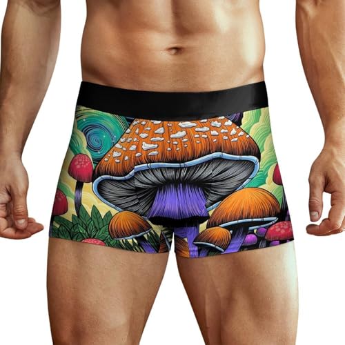 Men & Boy's Swim Beach Briefs Contour Pouch Swim Trunks