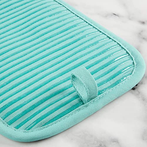 image for KITCHENAID Quilted Cotton Terry Cloth Oven Mitt, Pot Holder, Kitchen T