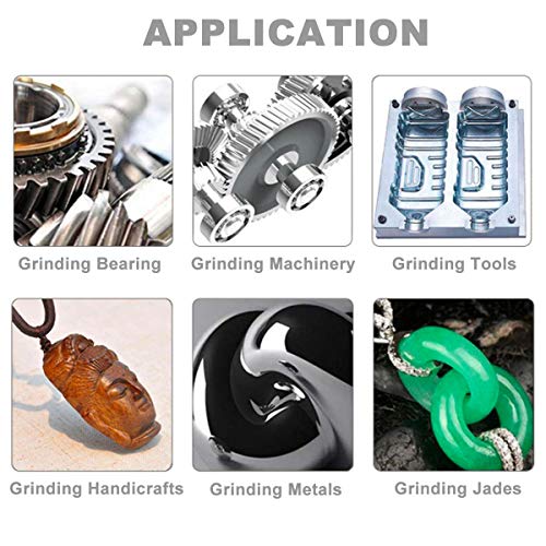 Highfree 7Pcs Non Woven Abrasive Buffing Wheels Drill Attachment Set,Green Scouring Pads Wheel With 1/4" Shank For Polishing/Mirror/Stainless Steel/Copper/Aluminum/Wood-Wares #TOP6