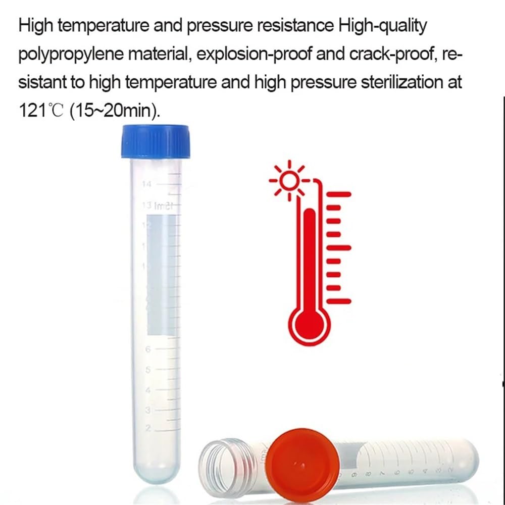 Attrezzature e forniture di laboratorio Contenitore da laboratorio for provette centrifuga in plastica 15 ml, 20, 50 e 100 con bilancia senza Provetta