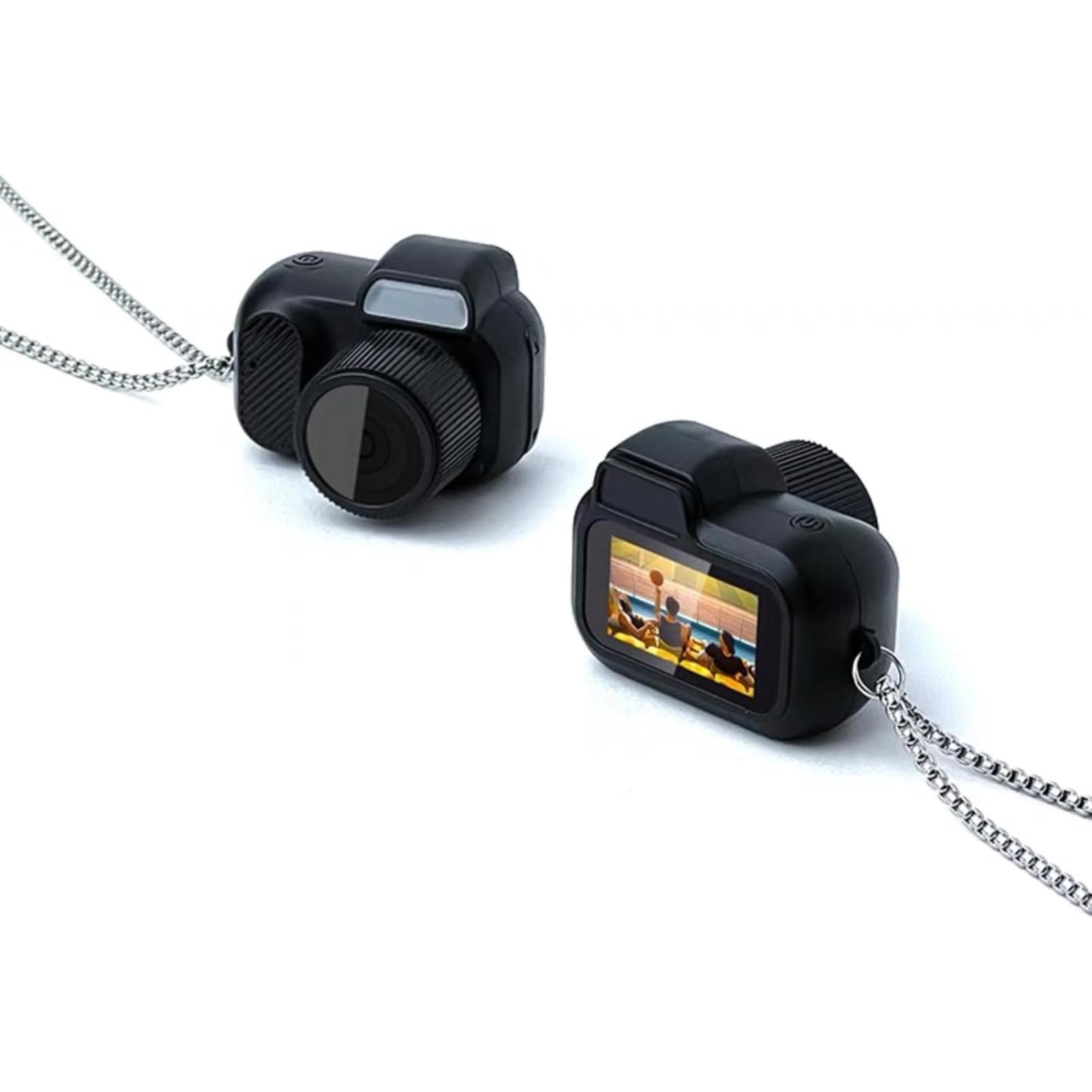 Diyeeni Mini Fotocamera Portachiavi HD 1080P, La Più Piccola KeyCam Con 6 Filtri E Batteria Da 180mAh