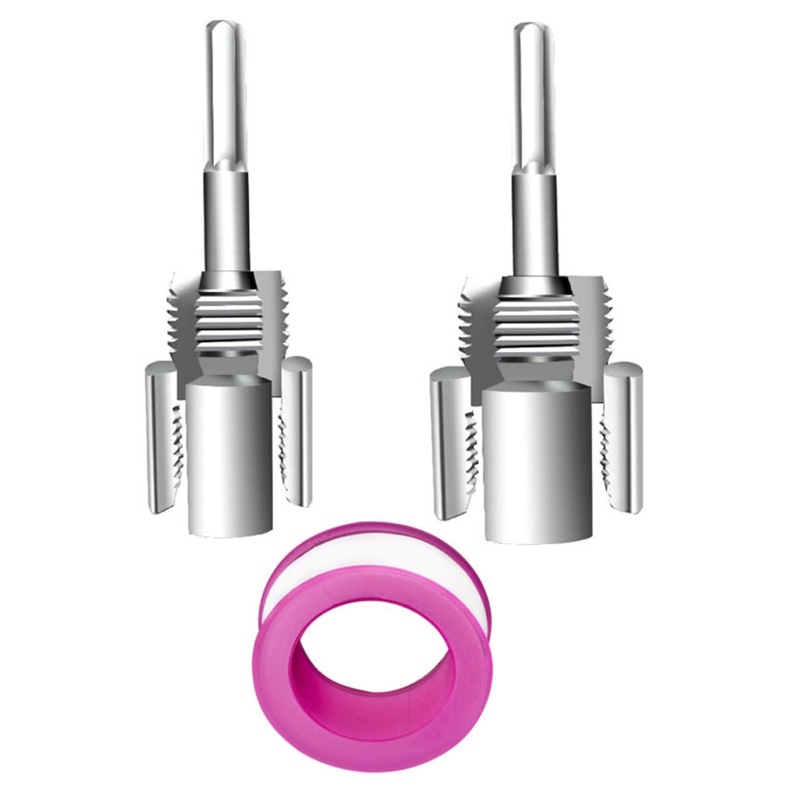 PVC Thread Maker Tool 1 / 2inch 3 / 4inch PVC Pipe Threading Dies Plumbing Tool for Professional Cutting Threaders Internal External Threader