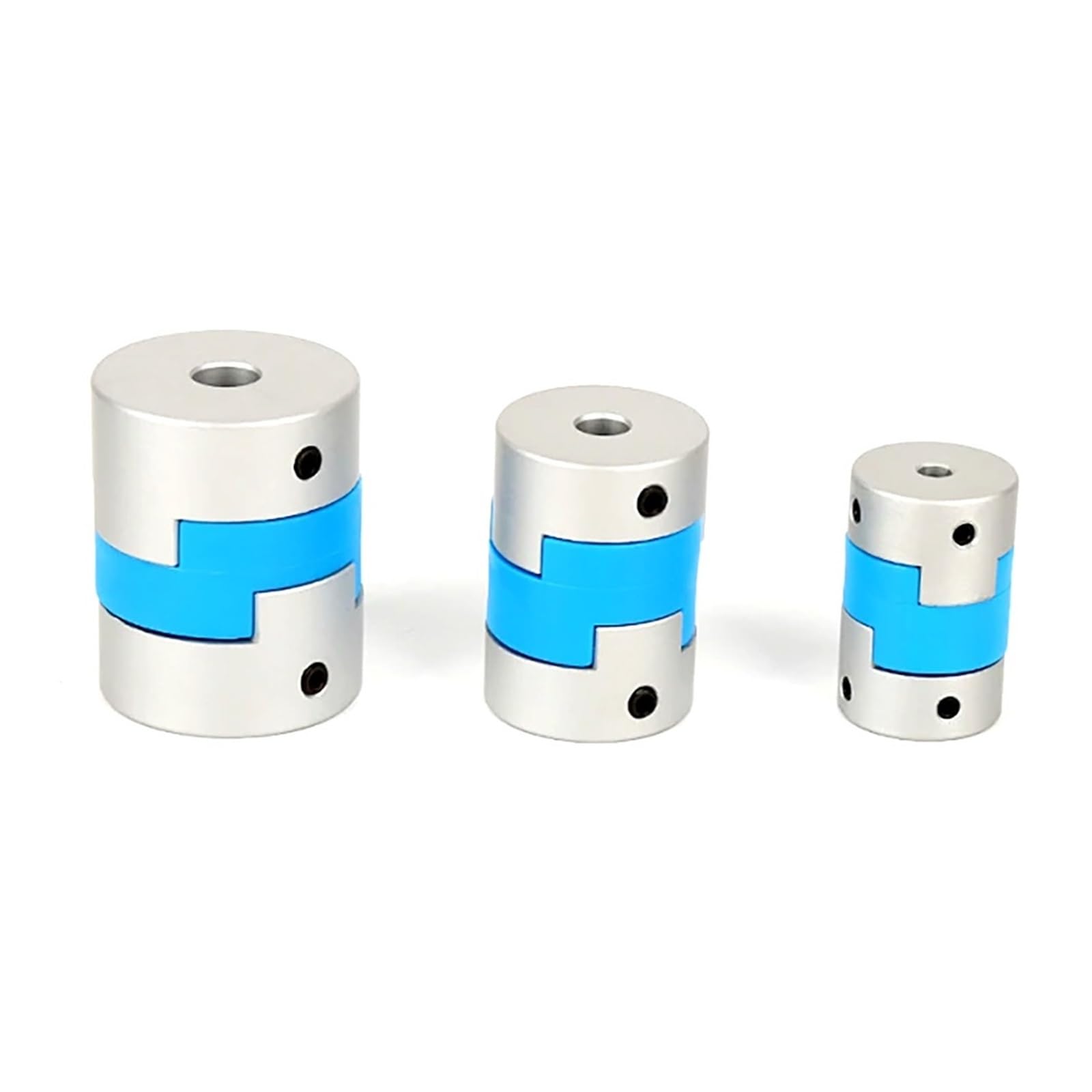 Accouplement à glissière croisée en alliage d'aluminium D32L33, réglage par vis excentrique, serrage moteur, grand angle, accouplement à angle grand(9.5x10)