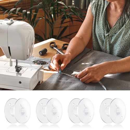 36pcs Canette Machine A Coudre Singer, Accessoires Couture, Canettes De Couture, Canettes De Machine À Coudre Transparentes Avec Boîte De Rangement, Bobines Universelles En Plastique De Haute Qualité – vue 6