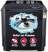 LG 11 Kg 5 Star Wind Jet Dry Rat Away Technology Semi-Automatic Top Loading Washing Machine (P115...