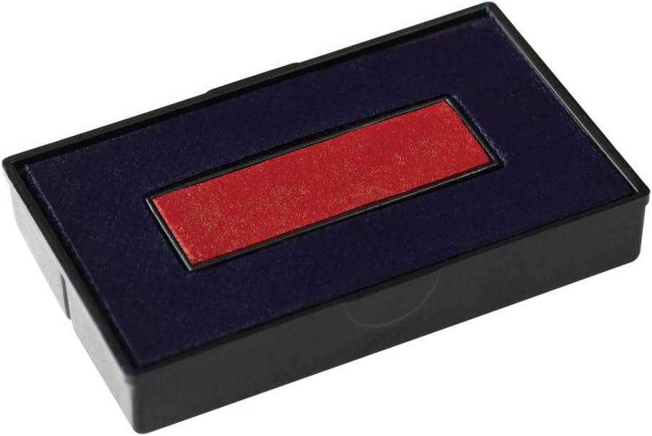 COSCO Felt Replacement Ink Pad for 2000 Plus Economy Message Dater, Red/Blue (COS061797)