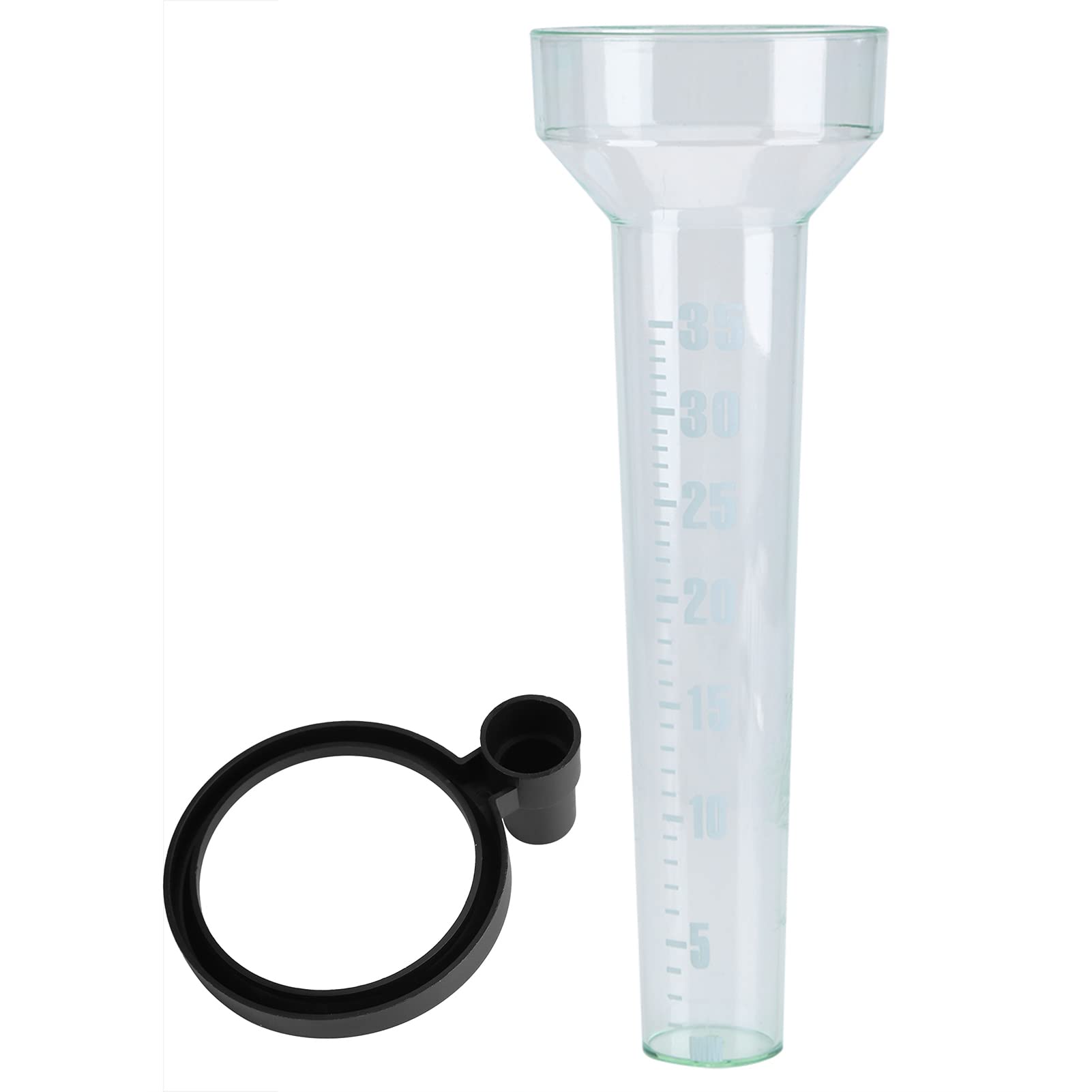 Ausla Pluviometro in Plastica con Misurazione Accurata per Giardino Esterno, capacità 35 Mm, Realizzato in Materiale Plastico di