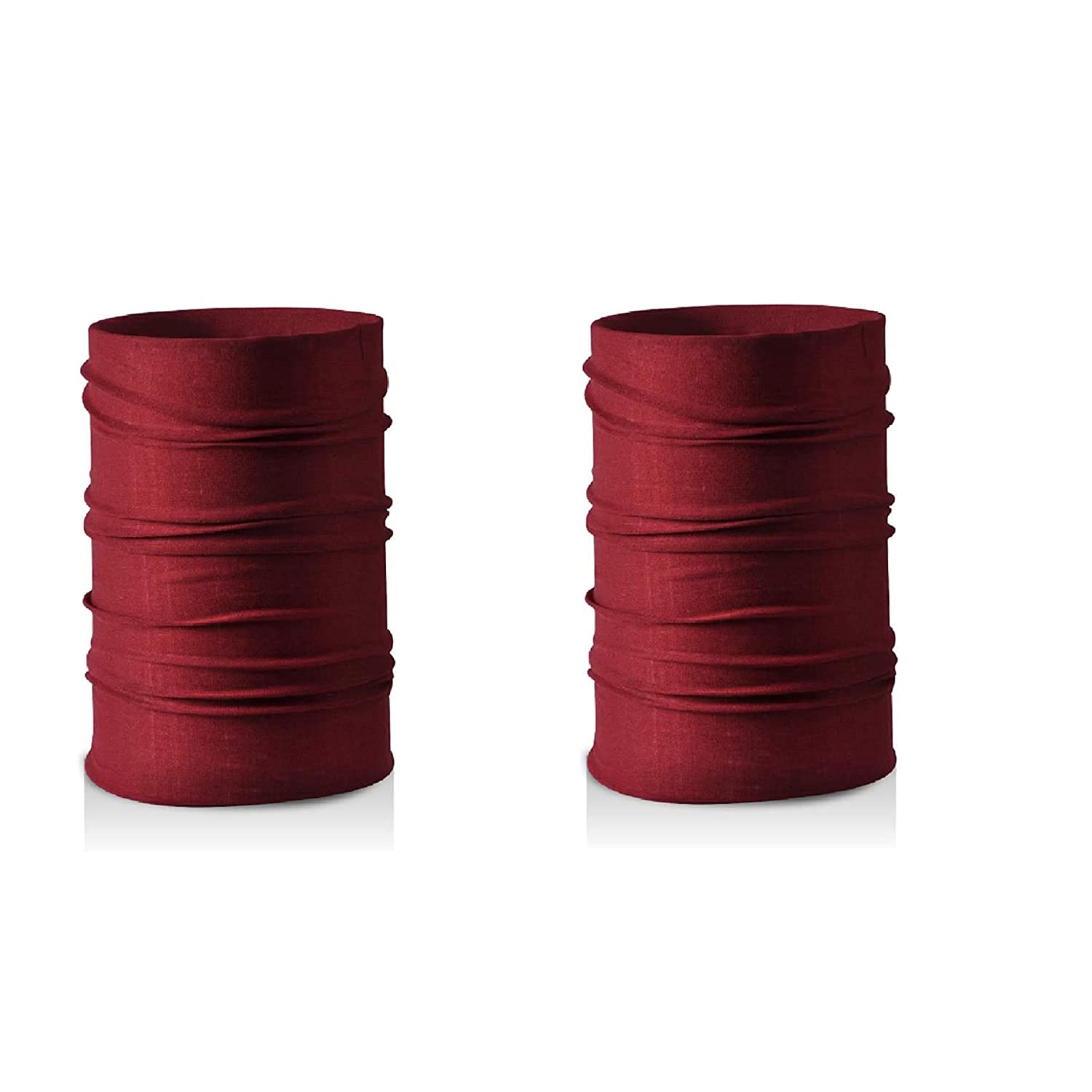 aadikart Mens Head Cover Band Bandana Stretch Hair Style Japanese 2 Maroon b-picture-26