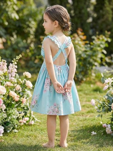 Image of Angel&tribe Girl Long Sleeve Printed Dress Casual T-Shirt Nightgown Cartoon Dinosaur 100% Cotton