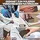 MANICAF Schleifschwamm, 6 Stück Schrägkantenschwamm 100mm x 70mm x 25mm, Körnung 220 Schleifklotz, Schleifschwamm Holz Waschbar und Wiederverwendbar für Präzises Schleifen
