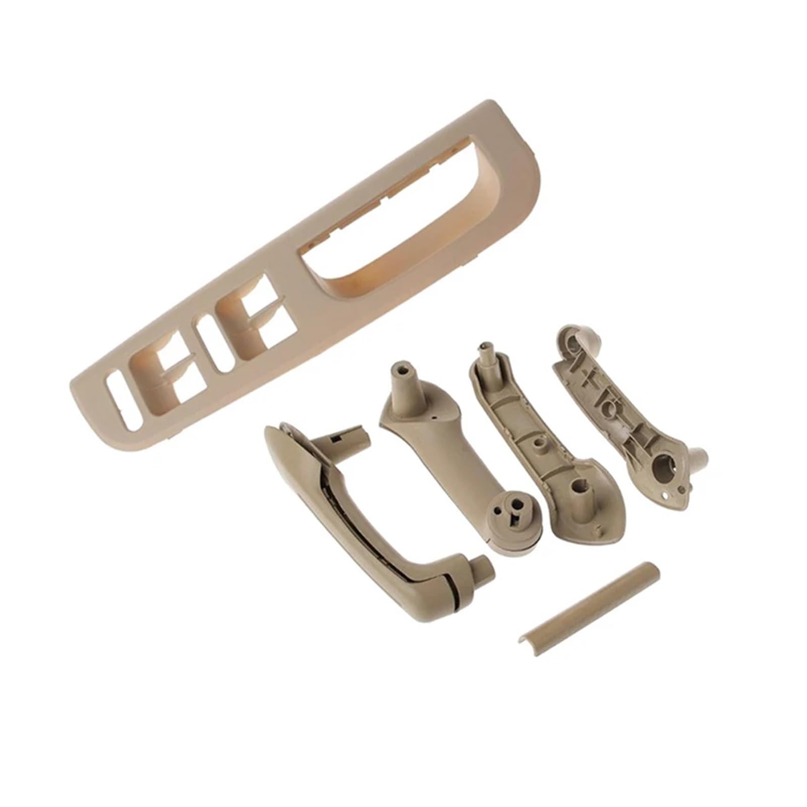 Asddllnn Beige Door Grab Pull Handle Inner Front Rear Left Right Door Black Pull Grab Handle For Vw For Bora For Golf 4 Mk4 For Jetta 1999-2004 3B1867171e(Beige)