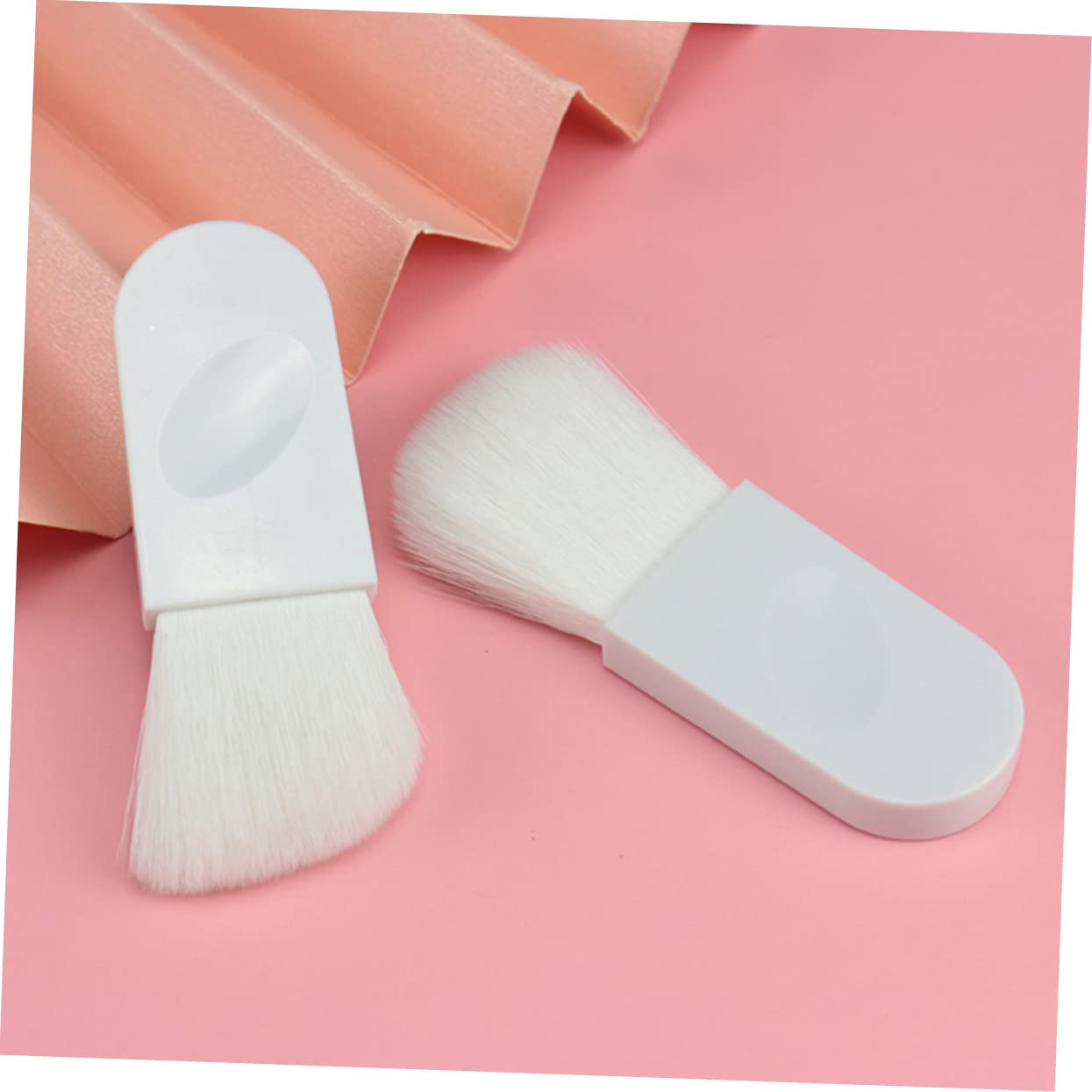 Beavorty 5 Set Di Pennelli Per Fard Multiuso Per Il Trucco Mini Pennelli Per Fard Applicatori Portatili Con Setole Morbide 5 Pezzi*5