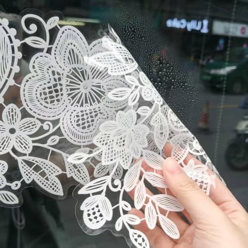 Vinilo decorativo Alwayspon blanco encaje 2 piezas miniatura 6