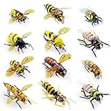 Fliegenfischen-Set Fliegensortiment – Wild Bee Flight Serie (Serie C)