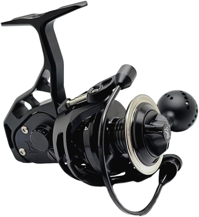 Visser 3 Spinning Reel Gray/Black, Select size