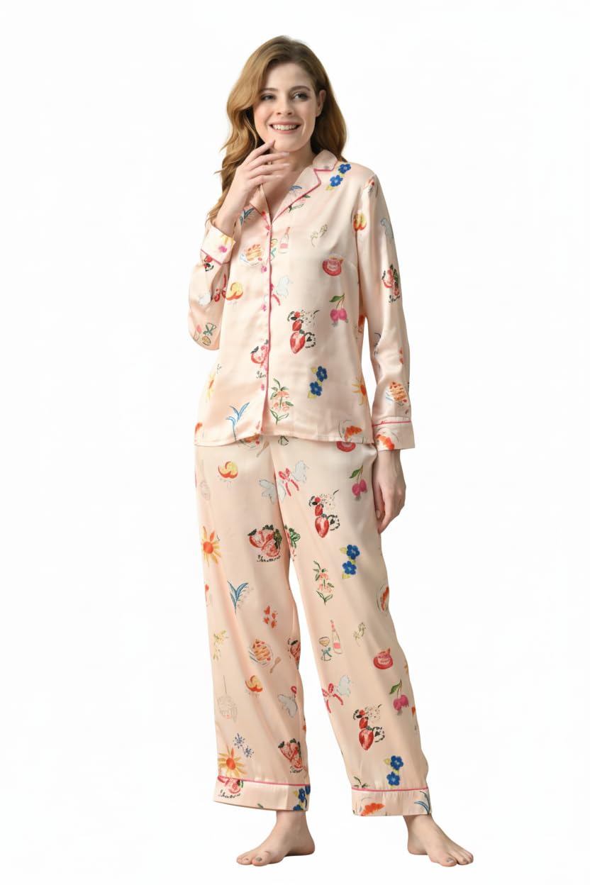 amazon brand - inkast Women Pajama Set-picture-46