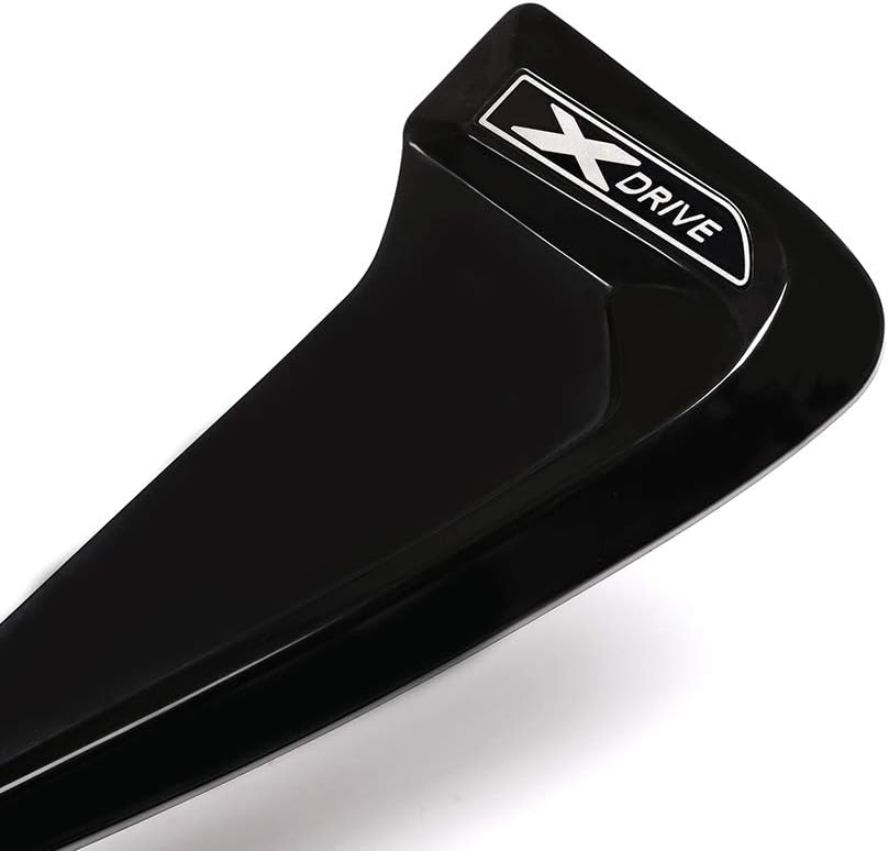 For BMW F30 F31 F32 F33 Xdrive Emblem Logo Shark Gills Side Fender Vent Decoration 3D Stickers Auto Accessories (Style 1)