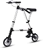 Mini Folding Bike, 8 Inch Portable Folding Bike, Ultralight Folding Bike for Adults and Students for Sports, Outdoor Cycling, Travel, Commuting A,8in