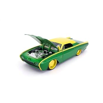 MARVEL - LOKI &amp; 1963 FORD THUNDERBIRD 【ロキ ミニカー】 Jada Toys Hollywood Rides: Marvel LOKI & 1963 Ford