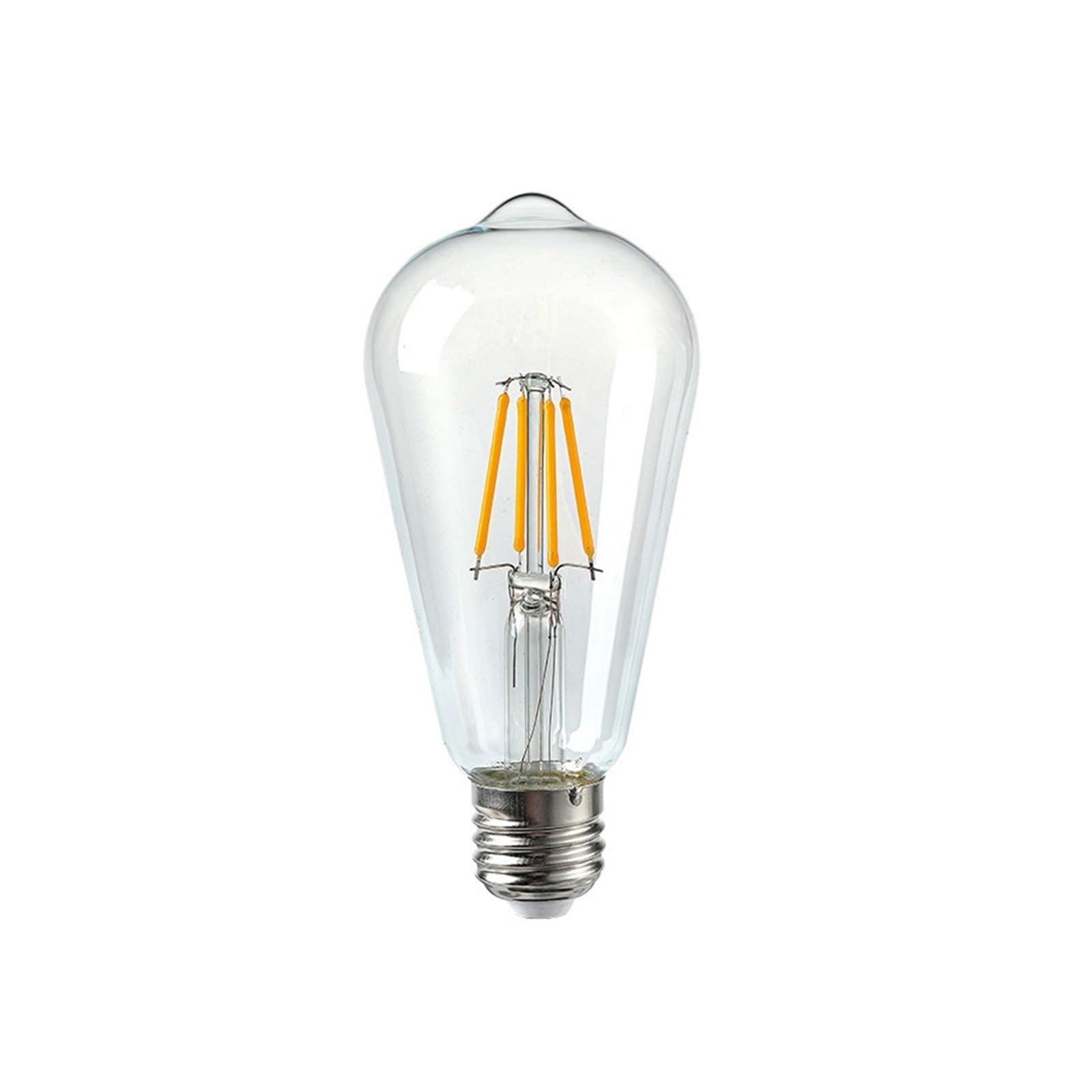 Ampoule LED Type maïs, Lot de 10 LED ST64 E27 4W 6W 8W 12W 4000K Blanc Chaud, 110V 220V, Lampe à économie d'énergie.
