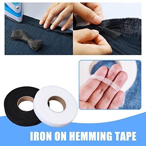 Jkapagzy Fabric Fusing Tape,Iron-On Hemming Tape,No Sew 70 Yards Fabric Fusing Tape C For Bonding Jeans Hemming Clothes Pants #TOP3