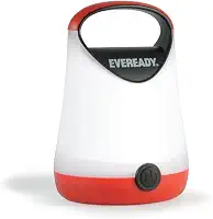Eveready Lanterna de acampamento LED, lanterna alimentada por bateria brilhante, suprimentos de furacão resistente à água, tempo de execução de 100 horas, pacote com 1