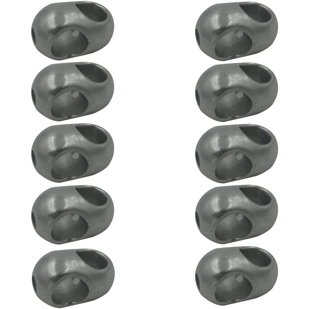 Climbing Net Ladder Cross-Type Connectors Composite Rope and Nylon Rope Climbing and Hanging Net Hand-Woven Repair Lengthen and Widen Accessories 10 Pieces