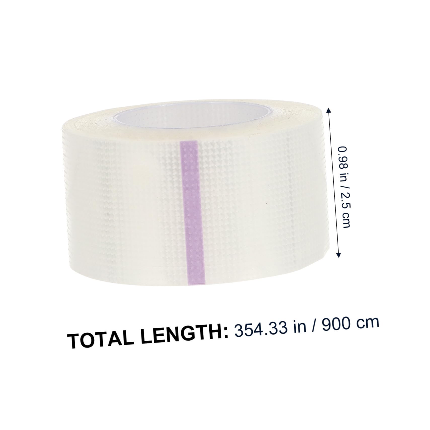 SOESFOUFU First Aid Breathable Medical Tape 6 Rolls 2.5 * 900cm Skin Tape for Body Wounds