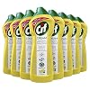 CIF Cream Schuurmiddel Citroen, tegen vuil, vet en kalkaanslag – 8 x 750ML – Voordeelverpakking