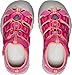 KEEN Unisex-Child Newport H2 Closed Toe Water Sandals, Very Berry/Fusion Coral, 7 Big Kid