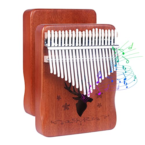 Kalimba 21 Clés Pouce Doigt Piano Portable Instrument de Musique avec Accessoires,Kalimba instrument avec tuning hammer… - Les Beatles, Paul McCartney, John Lennon, RIngo Starr, George Harrison Kalimba 21 Clés Pouce Doigt Piano Portable Instrument de Musique avec Accessoires,Kalimba instrument avec tuning hammer…