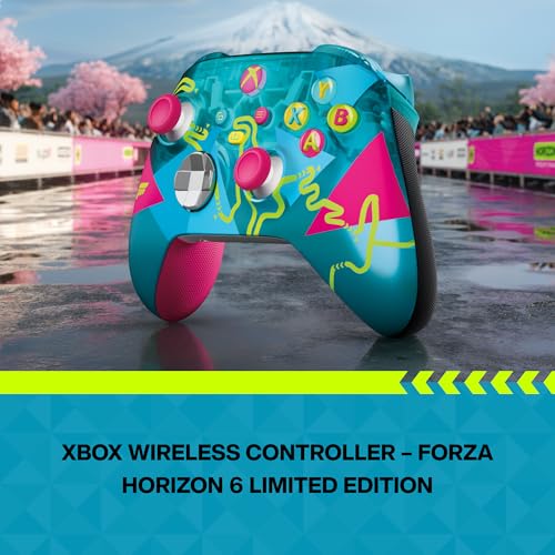 Xbox Wireless Controller – Forza Horizon 6 Limited Edition Series X|S, One, PCs und cloudfähige Geräte – Ansicht 2