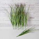 16PCS Plantes artificielles Faux Bushes Artificiels Arbustes Blé Herbe Greenery Artificial Greenering Tems Fausses plantes de plein air pour la maison Plastique Extérieur UV Herbe faux résistante (16)
