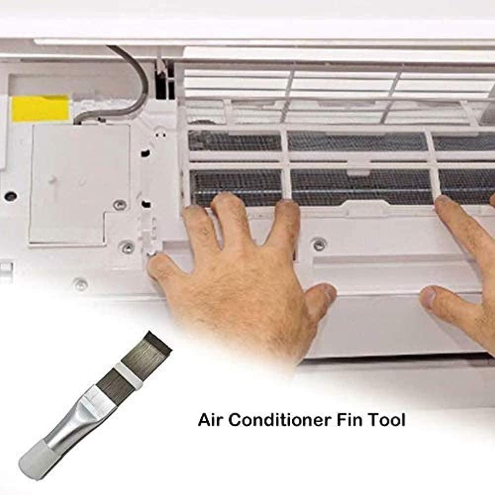 Pettine In Acciaio Per Pulire Alette Condizionatore | Spazzola Raddrizzamento Radiatore Per Climatizzatore