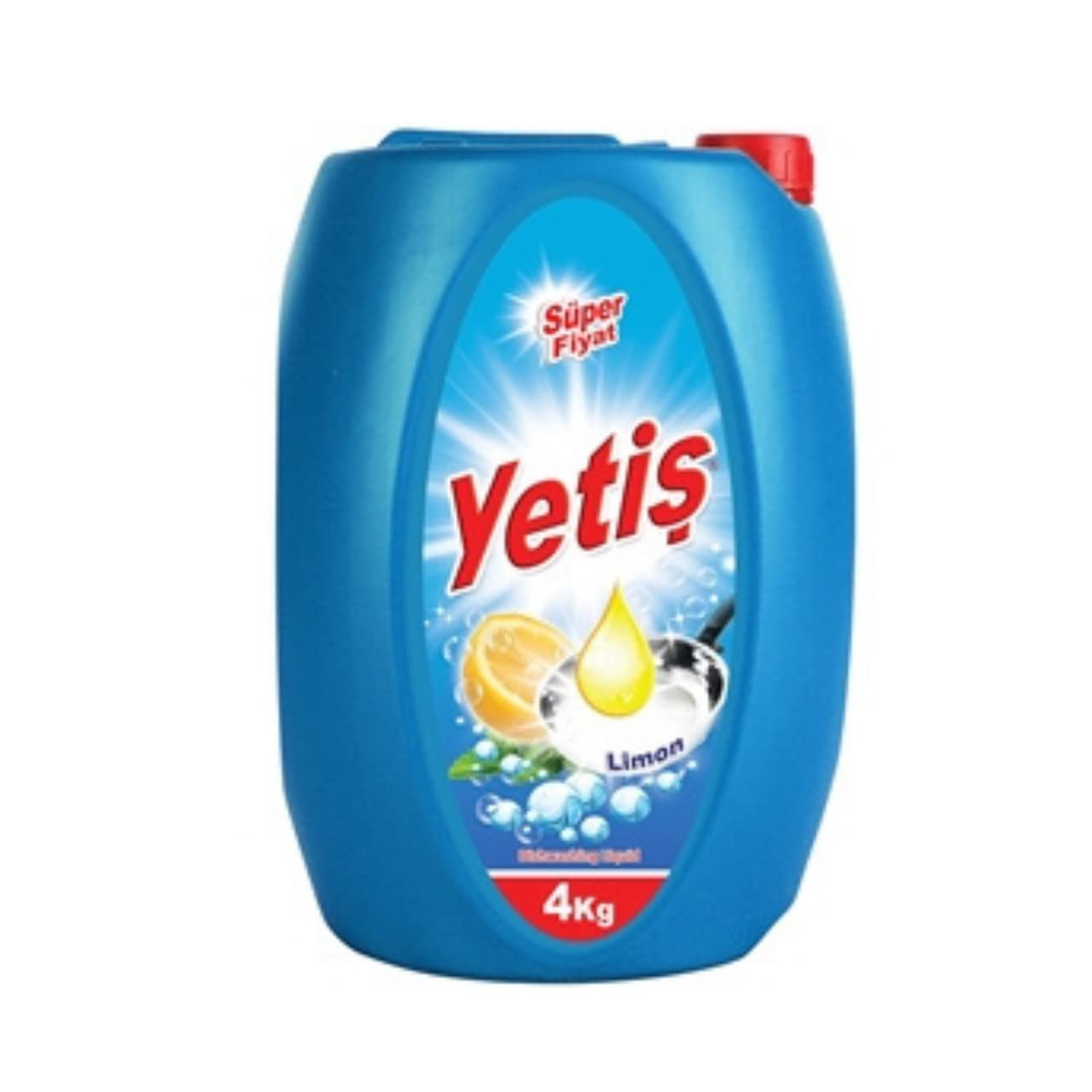 Yetiş Sıvı Bulaşık Deterjanı Limonlu 4000 gr