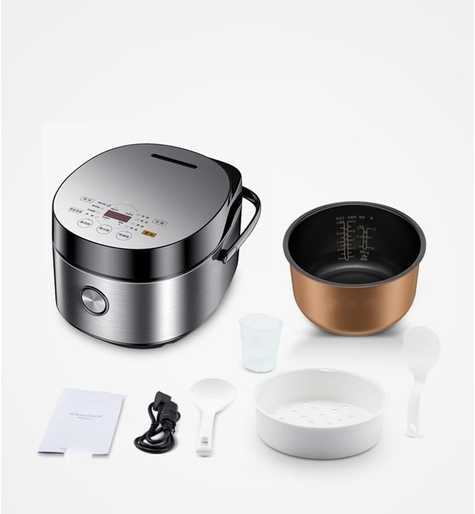 Home Intelligent Multi-functional 5L Liter Large Capacity Rice Cooker Reservation Regular